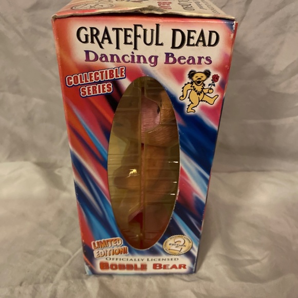 Original BLAZE ~ Grateful Dead BobbleHead ~ Dancing Bear ~ 💙❤️ - Picture 4 of 7